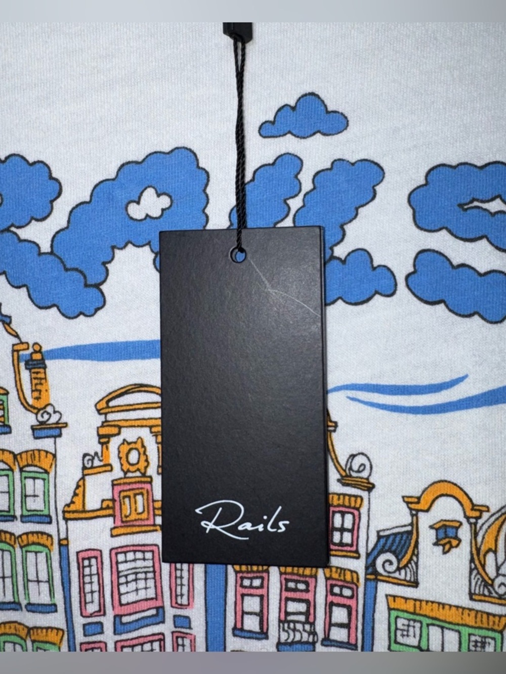 Rails Amsterdam Boyfriend T-Shirt - Picture 8 of 9
